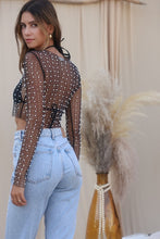 Load image into Gallery viewer, Pearl Mesh Top