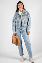 Load image into Gallery viewer, Pearl Denim Jacket
