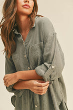 Load image into Gallery viewer, Gina Gauze Buttondown