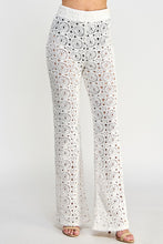 Load image into Gallery viewer, Catalina Crochet High Waisted Pants