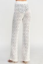 Load image into Gallery viewer, Catalina Crochet High Waisted Pants