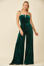 Load image into Gallery viewer, Velvet Holiday Jumpsuit