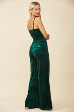 Load image into Gallery viewer, Velvet Holiday Jumpsuit