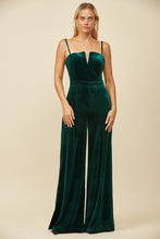 Load image into Gallery viewer, Velvet Holiday Jumpsuit