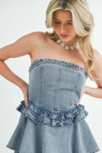 Load image into Gallery viewer, Willow Western Denim Dress