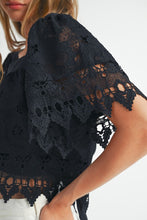 Load image into Gallery viewer, Clara Crochet Lace Top