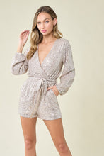 Load image into Gallery viewer, Cheyenne Sequins Romper