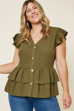 Load image into Gallery viewer, Hazel Ruffle Tiered Top