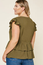 Load image into Gallery viewer, Hazel Ruffle Tiered Top
