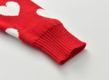 Load image into Gallery viewer, Kids Heart Sweater