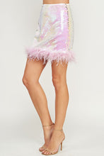 Load image into Gallery viewer, Cher Sequins Mini Skirt