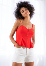 Load image into Gallery viewer, Betty Button Front Cami