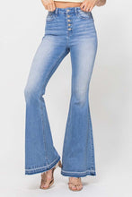 Load image into Gallery viewer, Selena Button Up Bell Bottom Jeans