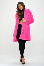 Load image into Gallery viewer, Electric Hot Pink Fur Jacket
