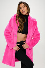 Load image into Gallery viewer, Electric Hot Pink Fur Jacket
