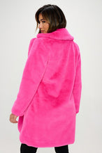 Load image into Gallery viewer, Electric Hot Pink Fur Jacket
