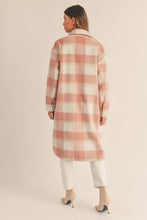 Load image into Gallery viewer, Blush Plaid Long Shacked
