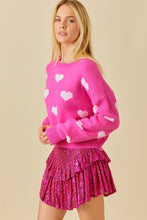 Load image into Gallery viewer, Valentine Heart Sweater
