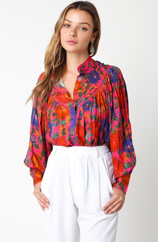 Fey Floral Blouse