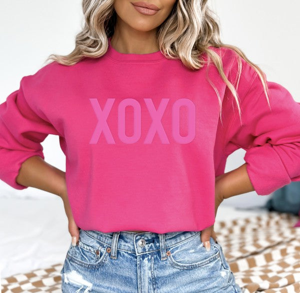 XOXO Pink Pullover