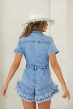 Load image into Gallery viewer, Wendy Denim Romper
