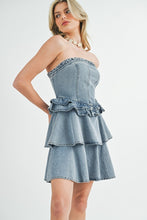 Load image into Gallery viewer, Willow Western Denim Dress
