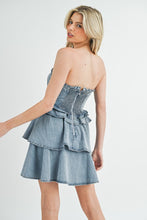 Load image into Gallery viewer, Willow Western Denim Dress
