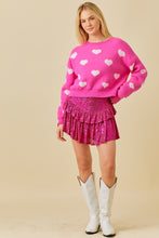 Load image into Gallery viewer, Valentine Heart Sweater
