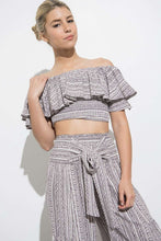 Load image into Gallery viewer, KoKo Off The Shoulder Crop Top
