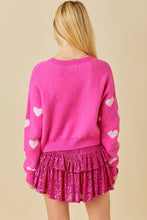 Load image into Gallery viewer, Valentine Heart Sweater
