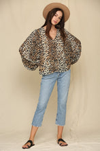 Load image into Gallery viewer, Cheryl Leopard Blouse
