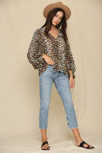 Load image into Gallery viewer, Cheryl Leopard Blouse
