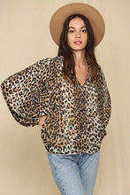 Load image into Gallery viewer, Cheryl Leopard Blouse
