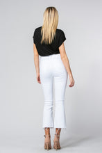 Load image into Gallery viewer, Selena White Flare Jeans
