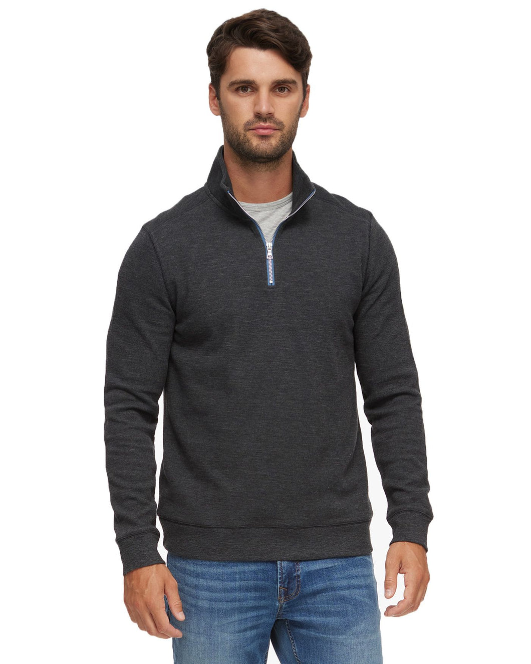 LAVELLE CHARCOAL PULLOVER