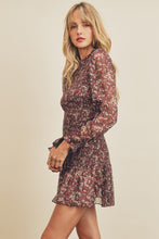 Load image into Gallery viewer, Fiona Floral Mini Dress
