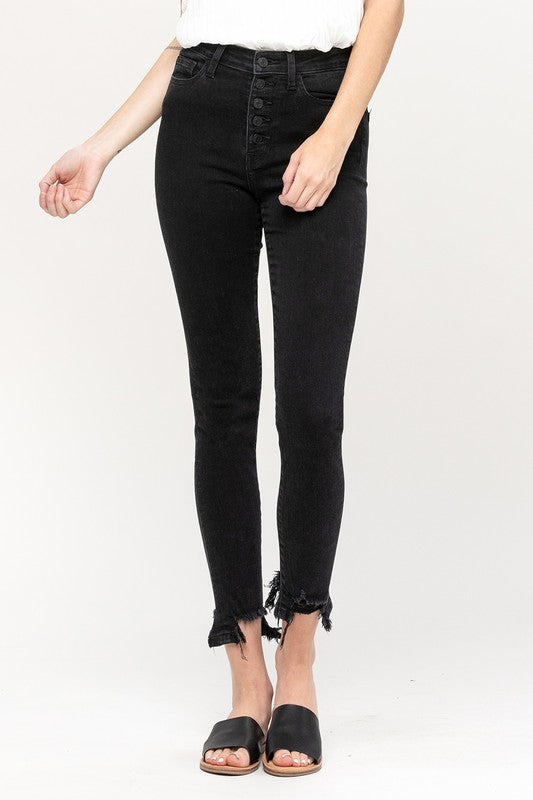 Rebel Black Skinny Jeans