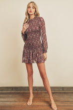 Load image into Gallery viewer, Fiona Floral Mini Dress
