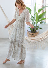 Load image into Gallery viewer, Flutter Sleeve Maxi Dress
