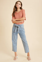 Load image into Gallery viewer, Holly High Rise Mom Jeans
