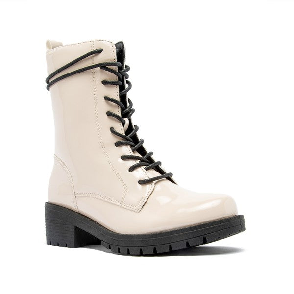 Lace Up Combat Boot