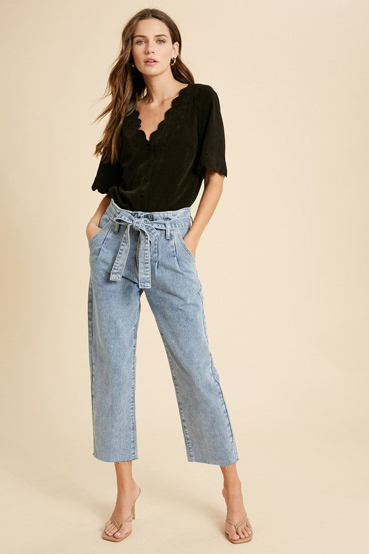 Holly High Rise Mom Jeans