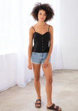 Load image into Gallery viewer, Betty Button Front Cami
